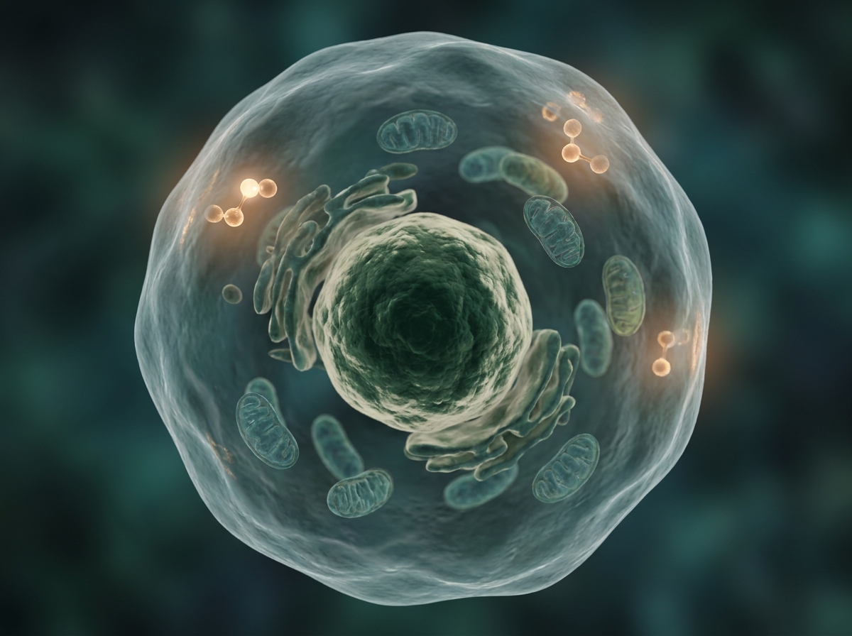 Inside your cells, two things do the